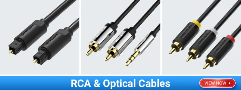 Description Picture 4 of itemVention 3.5mm Male to 2RCA Female AUX Cable RCA Jack Splitter Audio Y Cable for iPhone Computer Speaker Stereo 3.5 Cable RCA
