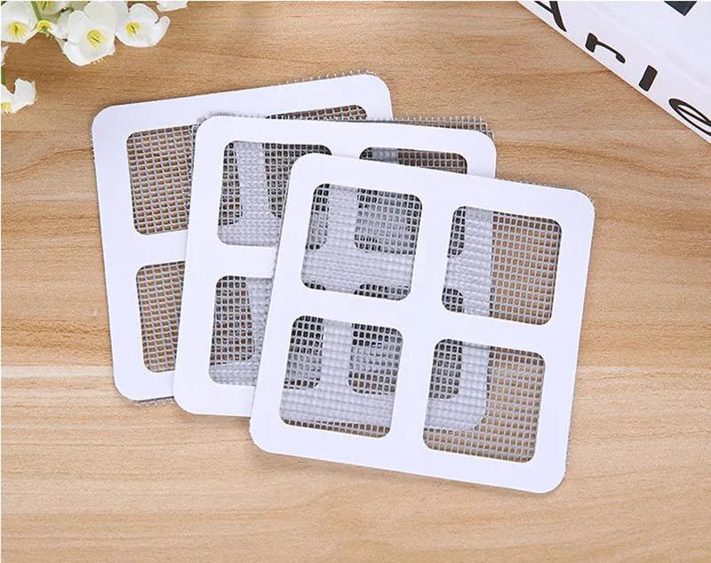 Description Picture 6 of itemFix Net Window Home Adhesive Anti Mosquito Fly Bug Insect Repair Screen Wall Patch Stickers Mesh Window Screen Window Net Mesh