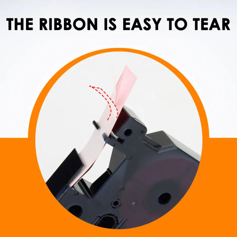 Description Picture 4 of item40918 40910 Printer Ribbon for Dymo d1 45013 9mm 12mm Label Tape Black on Yellow for Dymo LabelWriter 450 Duo LabelManager LM160