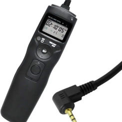 LCD Timer Shutter Release Remote Control Timer Remote Cord for Canon 1200D 1100D 60Da SX60 HS G1X II DSLR RS-60E3
