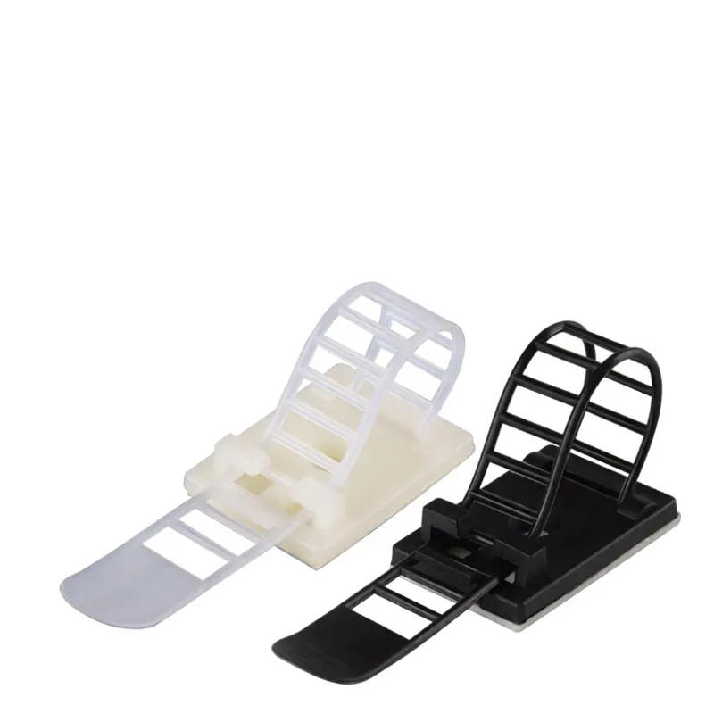Description Picture 2 of item20/100PCS Cable Tie Mount Adjustable Clips Self Adhesive Strap Fix Holder Plastic Network Wire Power Cord Car Organizer Clamp