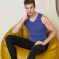 Man Vest Hot Sale Vneck Pullovers 100% Wool Sleeveless Sweaters