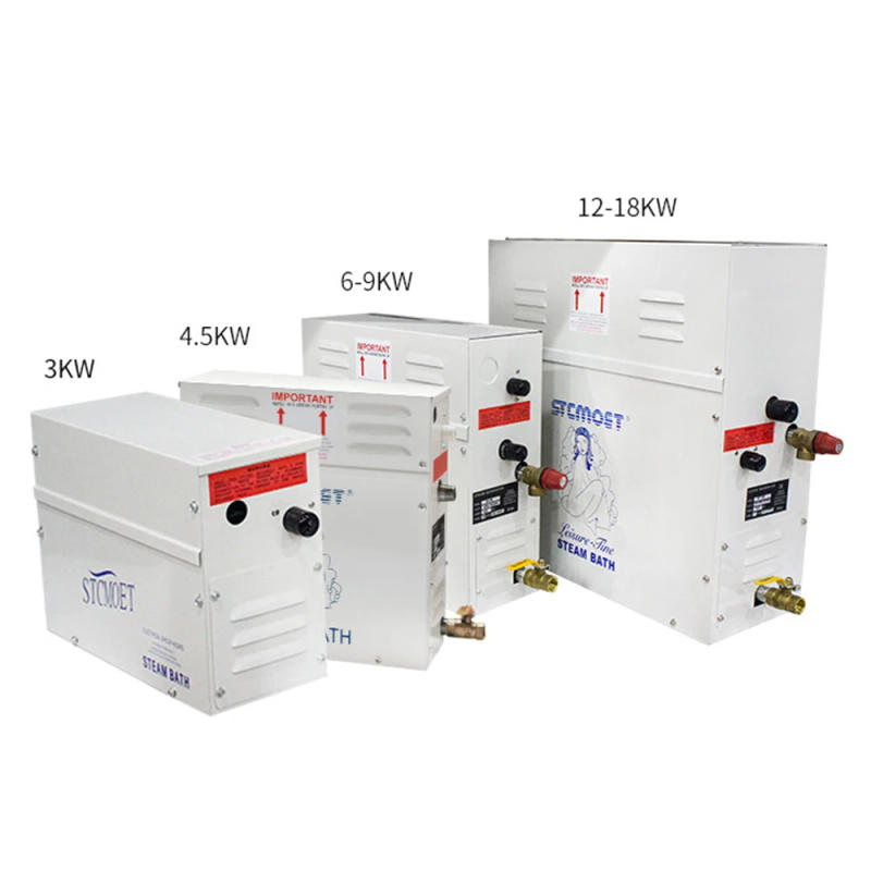 Description Picture 6 of item15KW Steam Generator for Shower 380V Home Steam Machine Sauna Equipment Sauna Bath SPA Steam Shower with Digital Controller