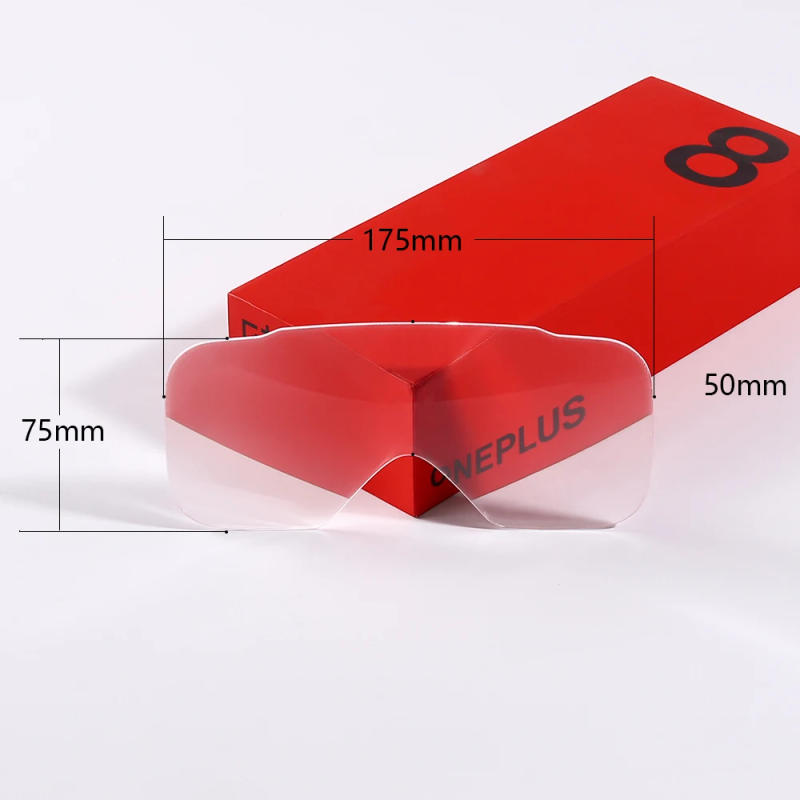 Description Picture 3 of itemFresnel lenses  VR box lens DIY 3D glasses len HD Full screen magnifier Zoom in smart phone  Large size 175x75mm Customizable