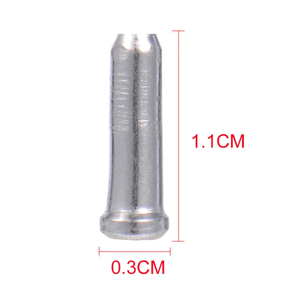 Description Picture 5 of item20/50/100PCS bicycle brake line aluminum alloy tail cover 7-color brake accessories shifter pressure internal cable end cap