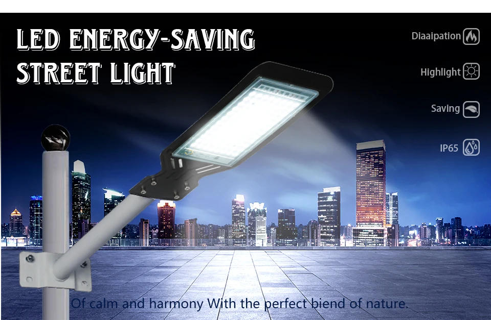 Description Picture 2 of itemLED Street Lamp 100W AC 110V 220V 230V 240V Outdoor Floodlight Spotlight IP65 Waterproof Garden Road Street Pathway Pole Lights