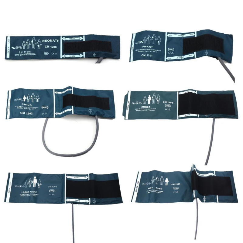 Description Picture 2 of itemContec Adult Cuff Infant Child Cuff for CONTEC08A/08C/ABPM50/PM50 blood pressure monitor Sphygmomanometers NIBP Monitor