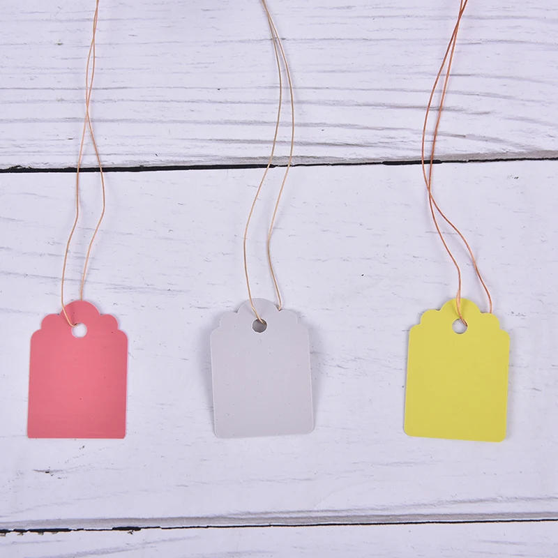 Description Picture 6 of item100pcs Waterproof Strip Line Plant Labels Plants Hang Tag Hanging Tags Flower Pot Marker Signs Garden Decoration Gardening Tool