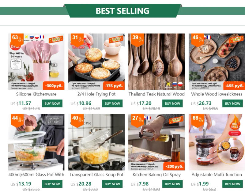 Description Picture 4 of item1~7PCS Thailand Teak Natural Wood Tableware Spoon Ladle Turner Long Rice Colander Soup Skimmer Cooking Spoons Scoop Kitchen Tool