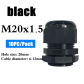 10pcs M20(black)