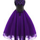 purple punk dress