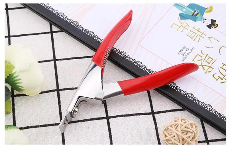 Description Picture 6 of itemU-Shaped Professional Nail Clippers False Acrylic Tips Scissors Trimmer Cutters Stainless Steel Trimmers Manicure Tools Clipper