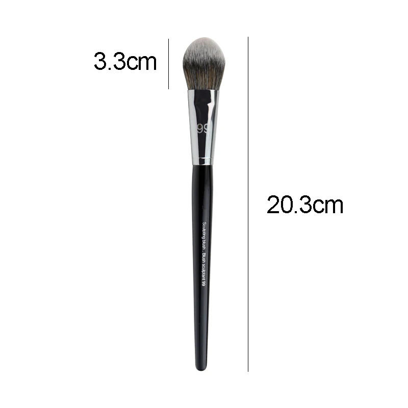 Description Picture 3 of itemProfessional Blush Makeup Brush Powder Setting Base Contour Foundation Highlighter Blending Blush Face Make up Cosmetic Tools 99