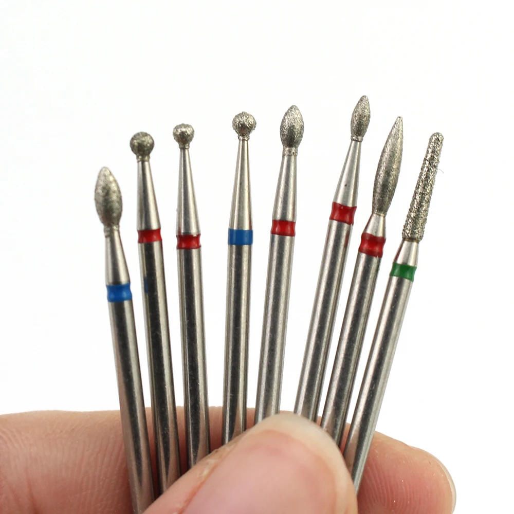 Description Picture 6 of item1pcs Diamond Nail Drill Milling Cutter Bits for Electric Manicure Drills Machine Cuticle Files Nail Art Equipment Accessoires