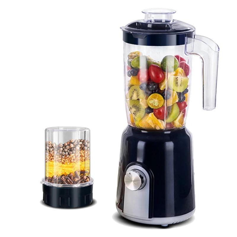 Description Picture 4 of item2-in-1 1.5L High Power Blender Mixer Electric Juicer Machine Smoothie Blender Food Processor Personal Juice Blender Cup