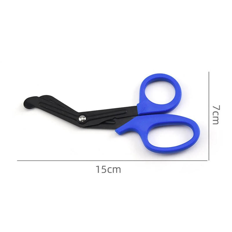 Description Picture 4 of itemMedical Scissors Survive Paramedic Medical Rescue Scissor Trauma Gauze Tactical First Aid Shear Trauma Shears Survival Rescue