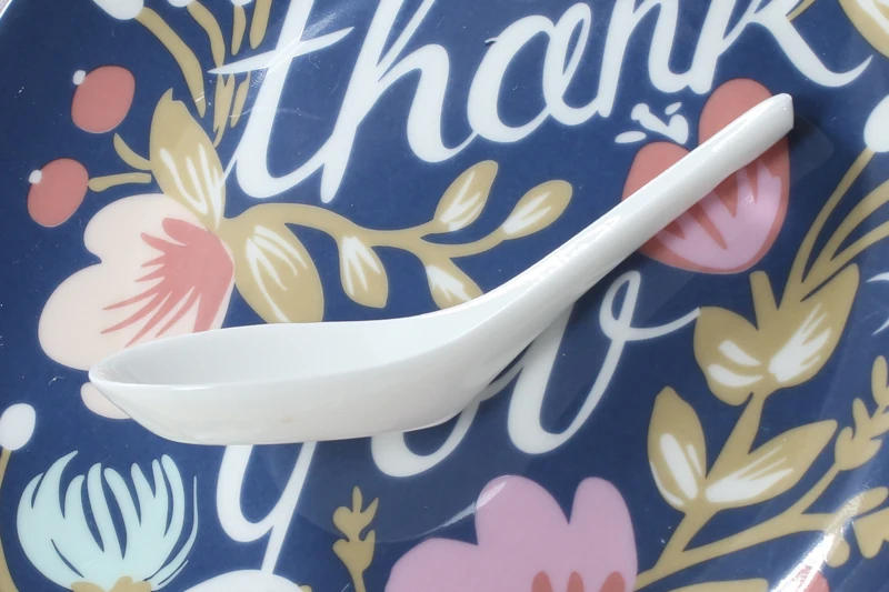 Description Picture 5 of item6pcs Set Plain White Bone Ceramic Spoon  Kis Soup Spoon, Korean Chinese Rice Scoop , Porcelain Dinner Baby China Ice Cream Ladle