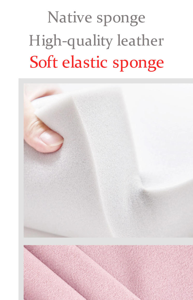 Description Picture 6 of itemComputer chair flannel with footstool office home comfortable reclining latex game chair girls anchor live game chair rotatable