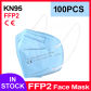 Blue 100PCS