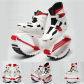 white red