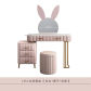 Pink set-stool-100cm