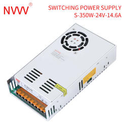 NVVV Switching Power Supply S-350W AC 110V/220V to DC 5v 12v 15v 24v 30v 36v 48v Source Transformer SMPS for LED Monitoring Lamp