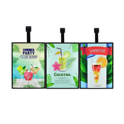 western cuisine wall menu board advertisement board design light box menu