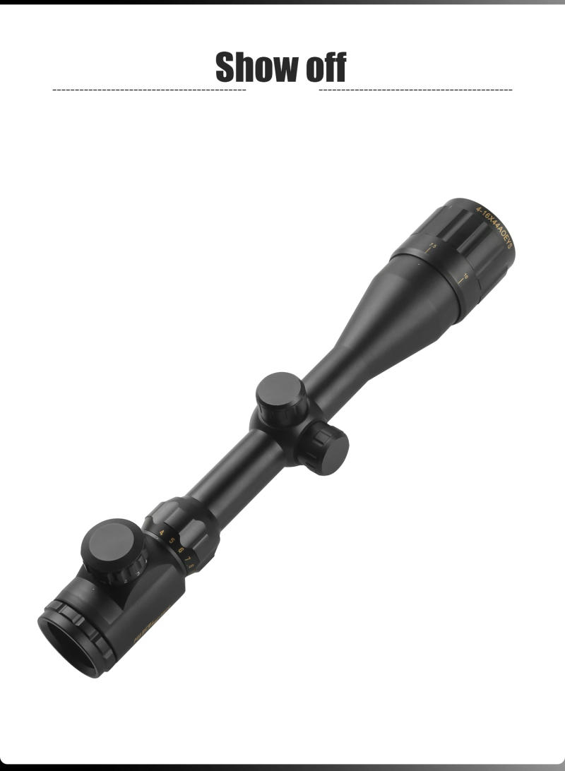 Description Picture 3 of itemMARCH S4-16X44AOE Tactical Riflescopes Spotting Rifle Scope for Hunting Optical Collimator Air Gun Sight  Red Green Illumination