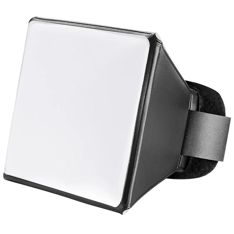 Description Picture 6 of item6.5\" 10x13cm Mini Softbox Diffuser for DSLR Flash Speedlite Speed Light Portable Photography Flash Softbox Diffuser CANON