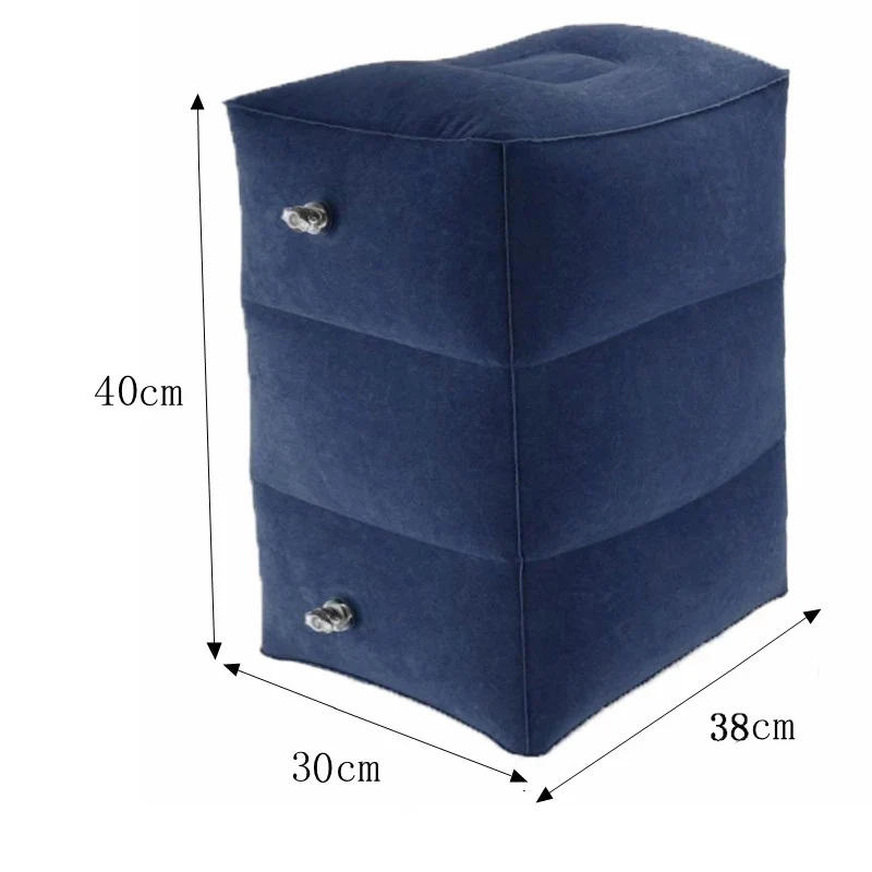 Description Picture 2 of itemPVC Kids Flight Sleeping Footrest Pillow Resting Pillow On Airplane Car Bus Pillow Inflatable Travel Foot Rest Pillow Foot Pad