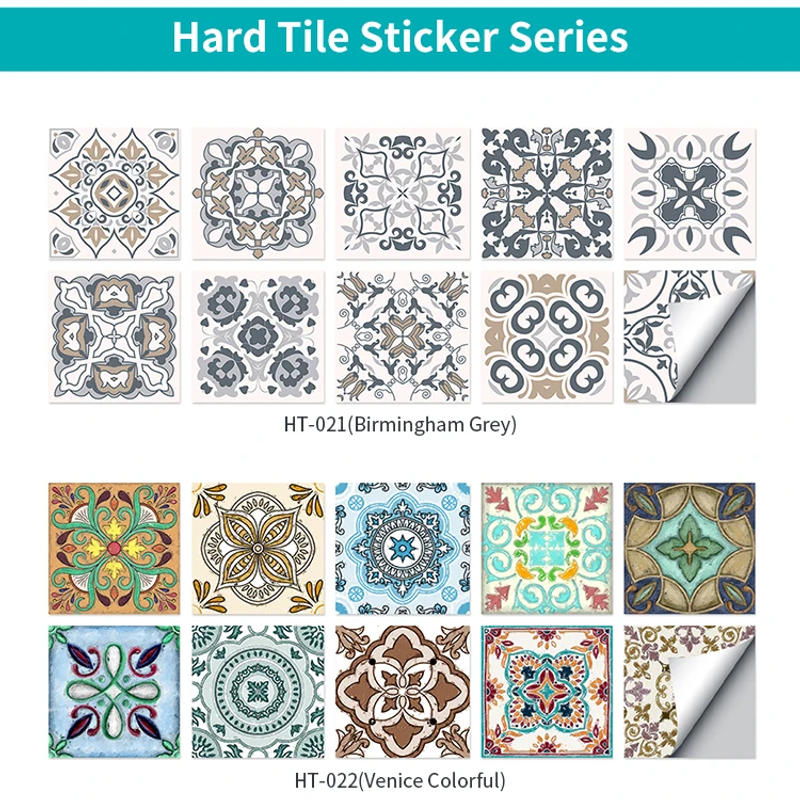 Description Picture 2 of item10pcs Crystal Tile Self-adhesive 3D wall sticker Kitchen Wallpaper Murals Waterproof Stickers Living Room Bathroom Decoration