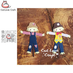 Catlove Scarecrow Metal Cutting Dies Scrapbooking Mold Knife Stencil Die Cuts Card Making DIY Craft Embossing New Dies For 2021