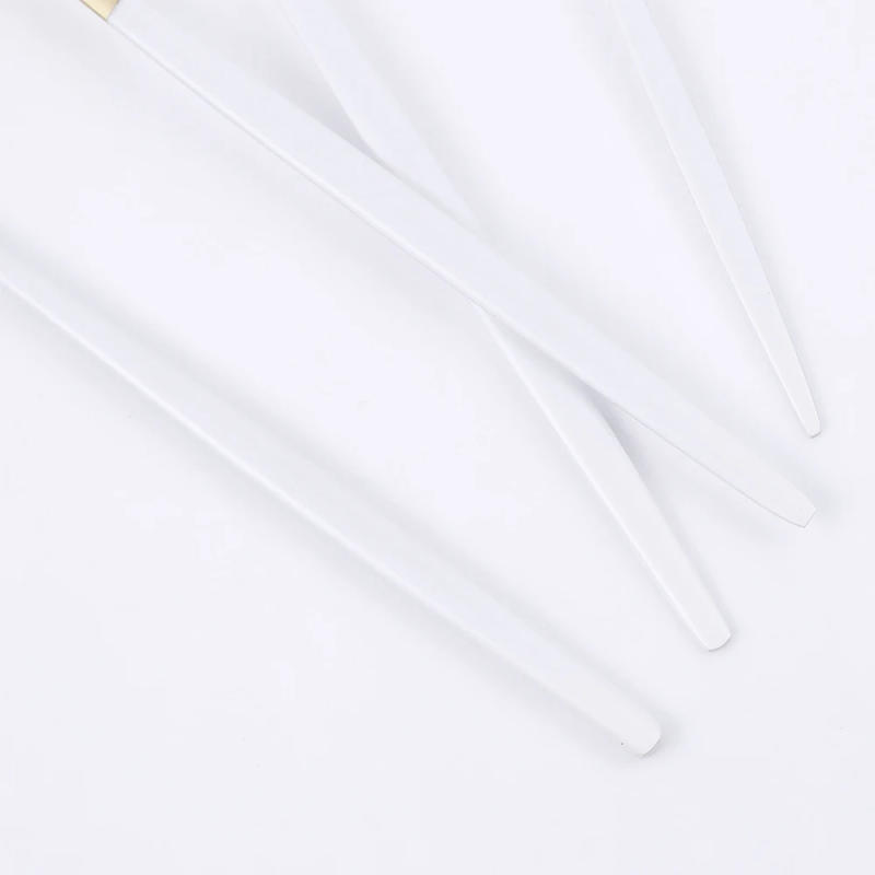 Description Picture 4 of item24Pcs Matte Gold Dinnerware Set 18/10 Stainless Steel Knife Fork Spoon Cutlery Set Kitchen Silverware Flatware Tableware Set