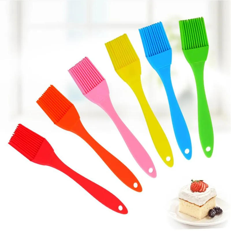 Description Picture 2 of itemLiquid Cake Brush Silicone Baking Oil Brushes Pastry Cream Bread BBQ Utensil Basting Oil Brushes grill brush kitchen Tools
