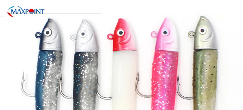 Description Picture 6 of itemHot-Sale Soft Lure Kit at 3+1 Jig Head and Soft Body 9cm shad Blister Package 30g Set Bait Saltwater Fishing Baits Shad