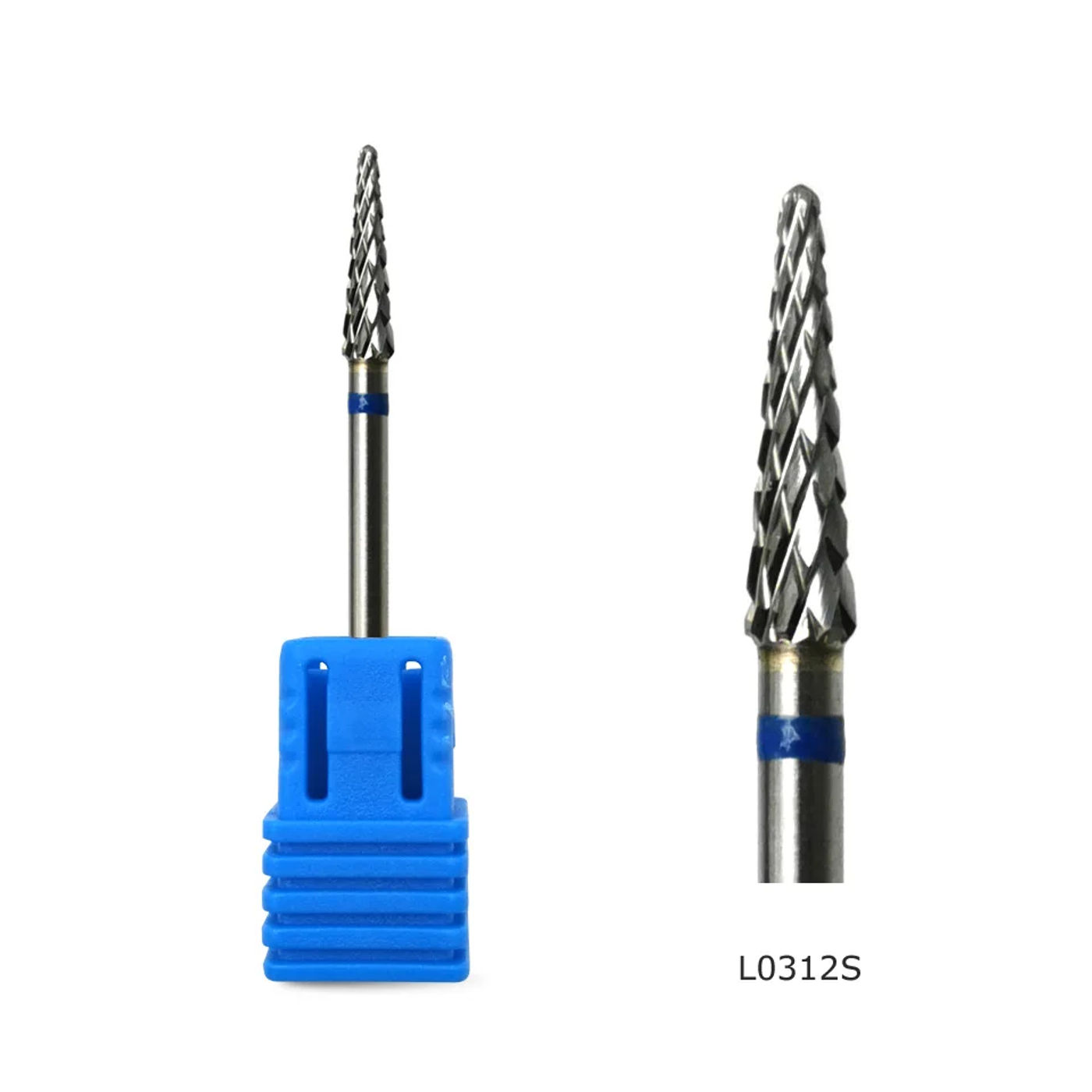 Description Picture 2 of itemHYTOOS Cone Cuticle Nail Drill Bits, Safety Conical Carbide Nail Bit, Electric Gel Polish Removal Manicure Drills Accessories