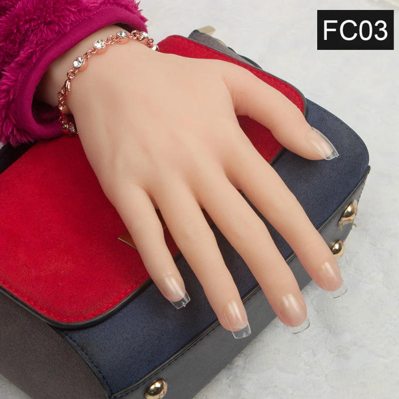 Description Picture 4 of item10 Sets, 120 Pieces of Short Round Square Color False Nail Tips Press on Nails Short Acrylic Nail Tips Press On Fake Nails