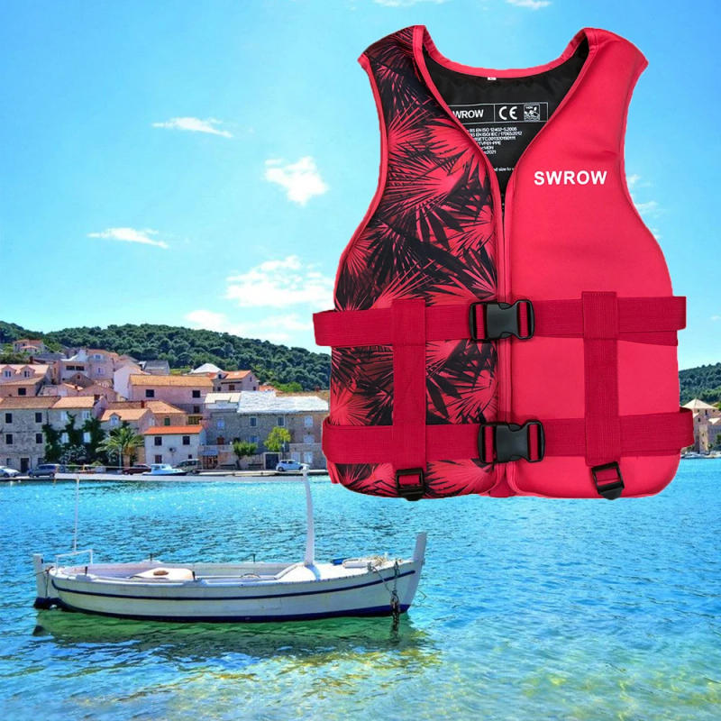 Description Picture 3 of itemNeoprene Life Jacket Adult Kids Life Vest Water Safety Fishing Vest Kayaking Boating Swimming Surfing Drifting Safety Life Vest