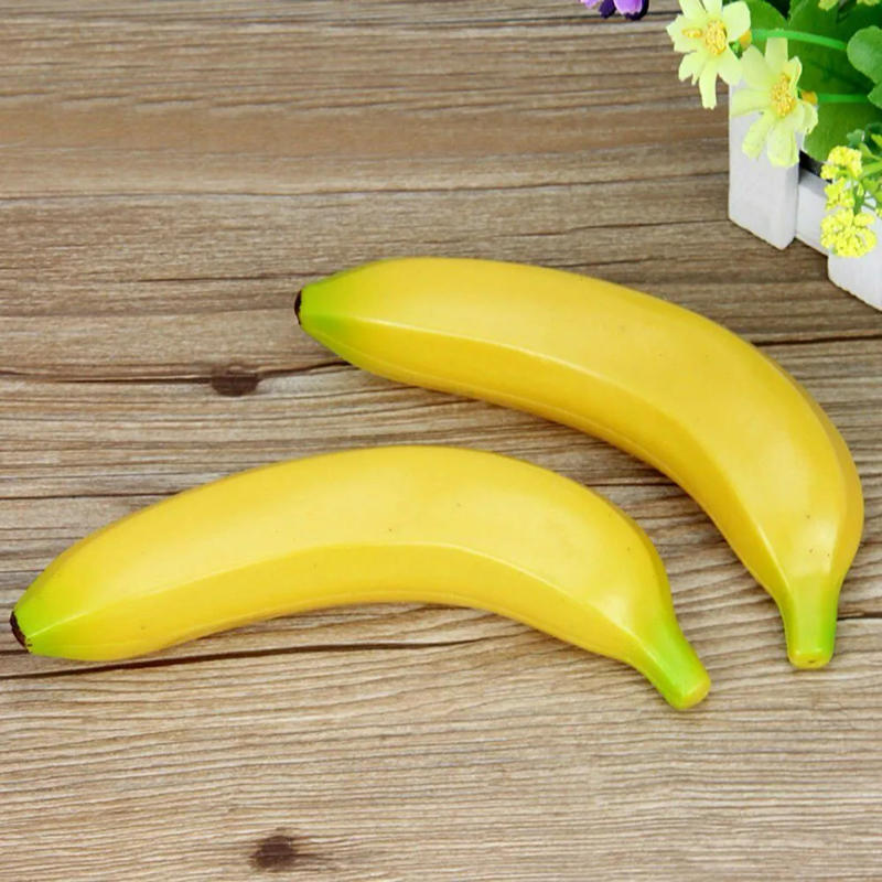 Description Picture 5 of item6 Pcs Plastic Foam Artificial Bananas Simulation Fruit Props Decor Kit Practical For Home Decoration Accessories