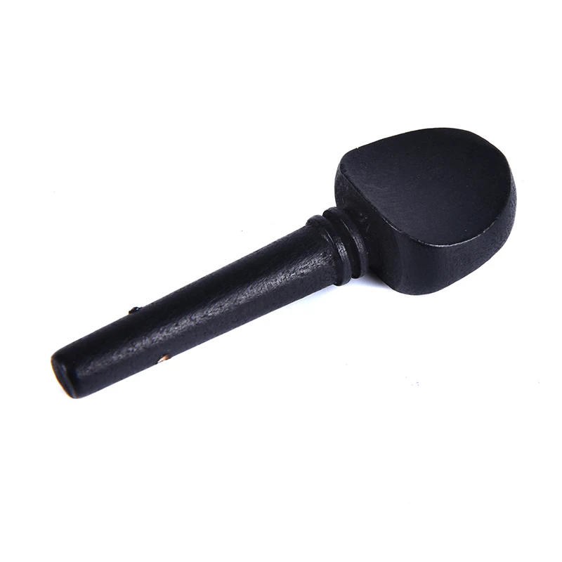 Description Picture 2 of itemHOT Sale! 4/4 Ebony Cello Pegs Black Shaft Handle Musical Instruments Solid Cello Accessories Tool 4Pcs