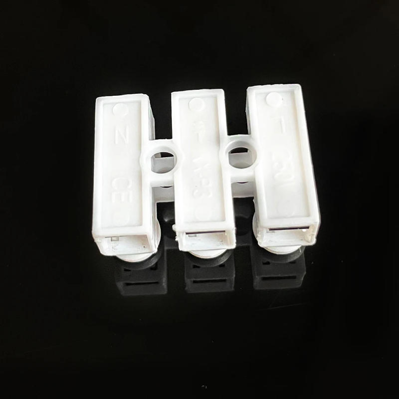 Description Picture 5 of item20/50/100Pcs 2P 3P CH-2 CH-3 Spring Wire Quick Connector G7 Electrical Crimp Terminals Block Splice Cable Clamp Fit Led Strip