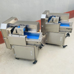 Commercial kitchen stainless steel onion chopper leaf vegetable chopper potato cucumber slicer dicing machine