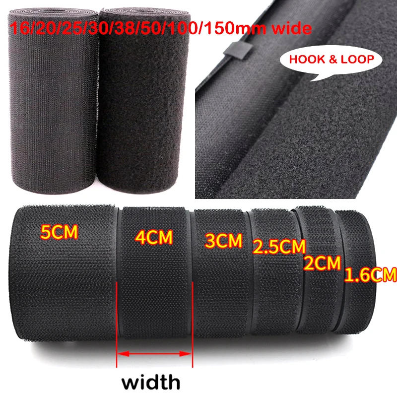 Description Picture 4 of item5Meter/Pair Non-Adhesive Hook and Loop Sewing Fastener Tape Nylon Fabric Magic Tape For Sewing Accessories 16/20/25/38/50/100mm