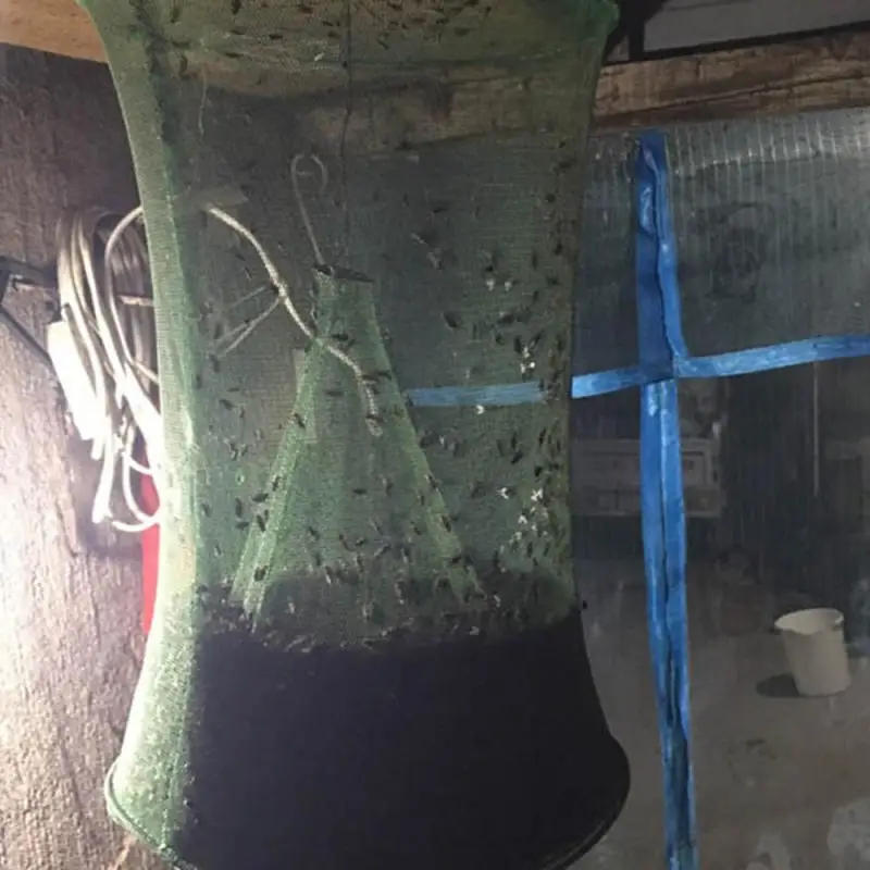 Description Picture 6 of itemSafe Fly Catcher Killer Cage Net Trap Fly-catching Device Garden Yard Supplies Mosquito Trap Top Fly Bait Wasp Insect Bug Killer