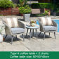 0.5m table set