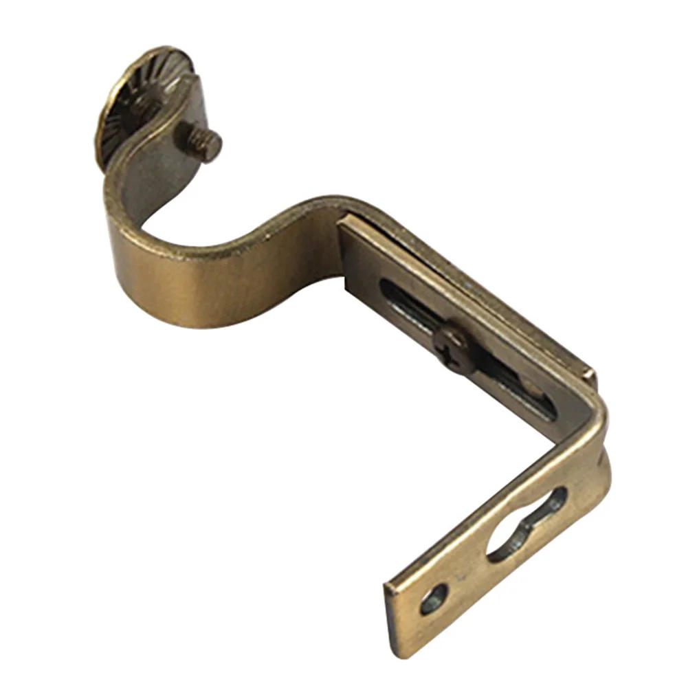 Description Picture 3 of itemModern Iron Hardware Holder Durable Home Practical With Screws Fixed Easy Install Support Window-Dressing Curtain Rod Bracket