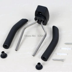 DHL 100pcs  Guitar Stand Hanger Hook Holder Wall Mount Display Adjustable Width Fits All Size Guitar