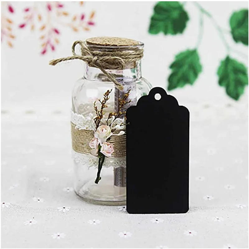 Description Picture 4 of item100pcs Kraft Paper Tags with Strings Handmade with Love Hang Tags Garment Tags for Candy/Gift/Cookies Display Packing Label Card