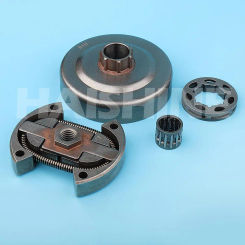 3/8"-7T Clutch Drum Rim Sprocket Bearing Kit For Husqvarna 55 Rancher 50 51 261 262 Chainsaws Replacement Spare Part Needle Cage