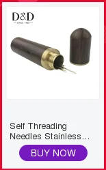 Description Picture 6 of item24pcs Big Eye Self Threading Needles Household Hand Sewing Needle Embroidery Needle & Vintage Needle Case DIY Sewing Tools